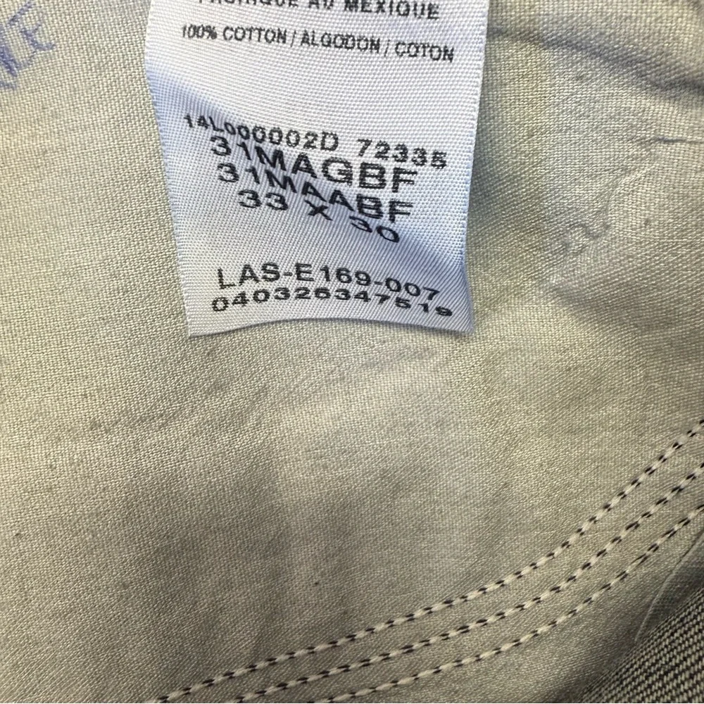 Magellan Outdoors Men's Dark‎ Blue Straight Jeans 33x30